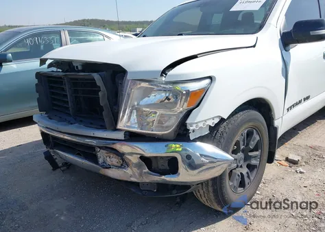 2018 Nissan Titan Sv из США, поврежденный, VIN 1N6AA1C69JN507438